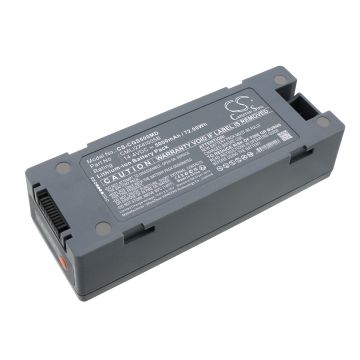 COMEN lääketieteellisen laitteen S8 / S8 Deﬁbrillator Monitor yhteensopiva akku 5000mAh