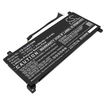 Clevo kannettavan tietokoneen NL40MU, NL40PU yhteensopiva akku 3150mAh