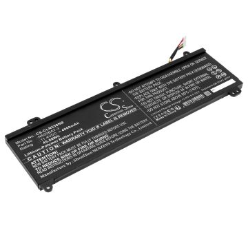 Clevo kannettavan tietokoneen N551RC, N551RN yhteensopiva akku 4000mAh
