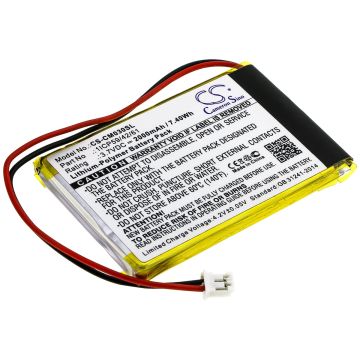 Kustomoitu akkupaketti 1ICP59/42/61 akku 2000mAh