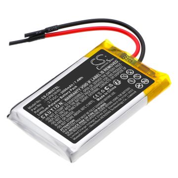 Kustomoitu akkupaketti 1ICP9/38/60 akku 2000mAh