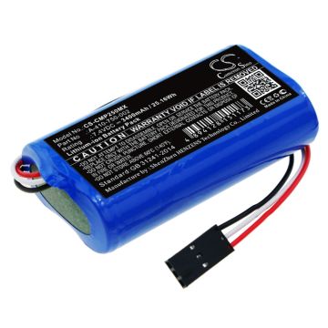 COSMED lääketieteellisen laitteen Pony FX NTA2531 yhteensopiva akku 3400mAh