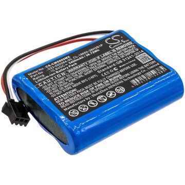 Cardiomonitor lääketieteellisen laitteen COMEN Star 8000 / COMEN Star 8000 E yhteensopiva akku 3400mAh