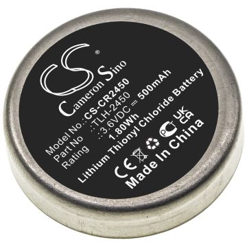 Testo tutkimuslaitteen 184-T4 yhteensopiva akku 500mAh