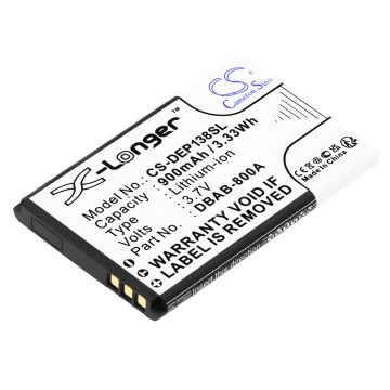 Doro puhelimen 1378 / 1380 yhteensopiva akku 900mAh