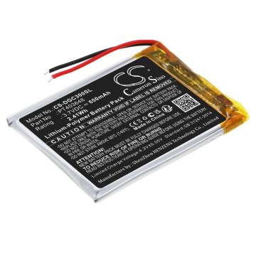 DENON langattomien kuulokkeiden AH-GC30 yhteensopiva akku 650mAh