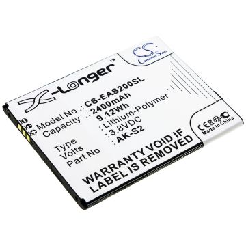 Emporia älypuhelinten Smart 2 yhteensopiva akku 2400mAh