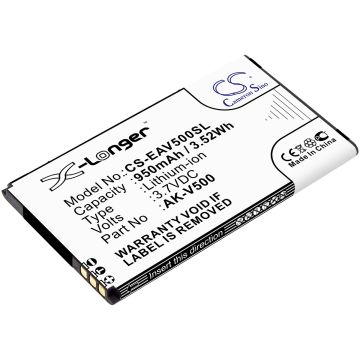 Emporia älypuhelinten Prime / Prime V500 yhteensopiva akku 950mAh