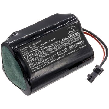 Ecovacs pölynimurin tai robotti-imurin D36A / D36B yhteensopiva akku 2600mAh