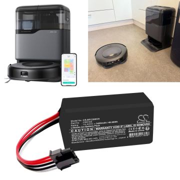 Eufy pölynimurin tai robotti-imurin Omni C20 / Omni C20 Robot Vacuum yhteensopiva akku 3400mAh