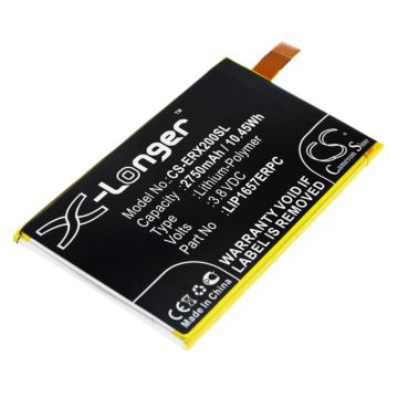 Sony älypuhelinten H8314 / H8324 yhteensopiva akku 2750mAh