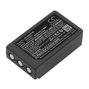 HBC laitteen kaukosäädin Patrol S / Radiomatic RV yhteensopiva akku 2000mAh