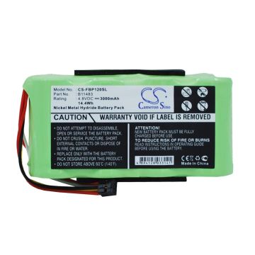 Fluke Fluke 123 ( Firmware below V2., Fluke 123S ( Firmware below V2, Fluke 43 Power Quality Analyze akku 3000mAh