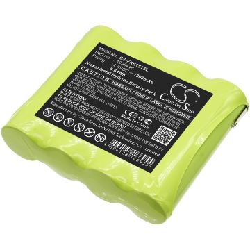Fluke tutkimuslaitteen E1515W yhteensopiva akku 1800mAh