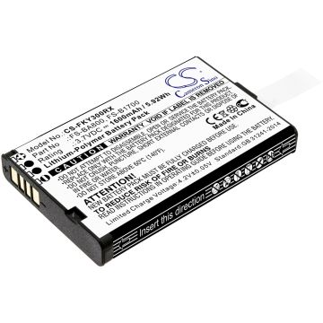 Flysky kaukosäädinten FA605 / FS-GT2B yhteensopiva akku 1600mAh