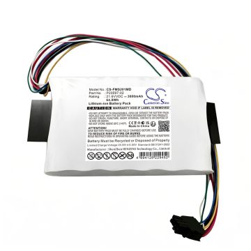 Fujifilm lääkintälaitteen SonoSite 07-56418-201 yhteensopiva akku 3000mAh