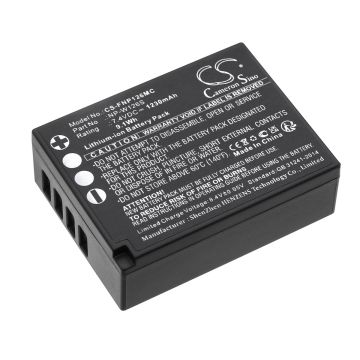 Fujifilm kameroiden FinePix X-A1 / FinePix X-E2 yhteensopiva akku 1230mAh