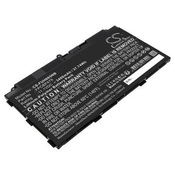 Fujitsu kannettavan tietokoneen Stylistic Q616 / Stylistic Q665 yhteensopiva akku 3400mAh