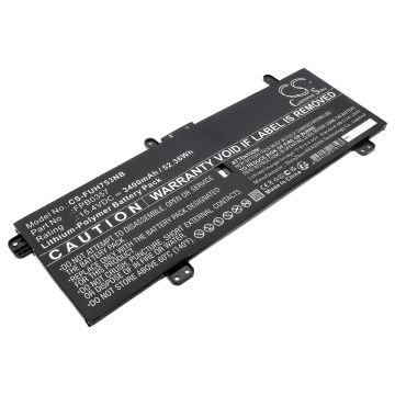 Fujitsu tabletin LifeBook CH75, E3 yhteensopiva akku 3400mAh
