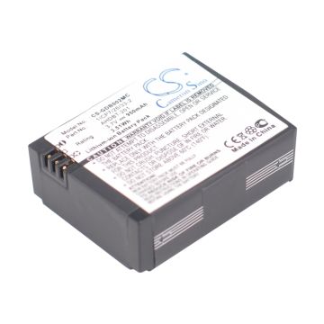 GoPro Hero 3 AHDBT-201 yhteensopiva akku 950 mAh