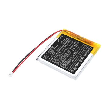 GHB itkuhälyttimen ABM800 yhteensopiva akku 2000mAh