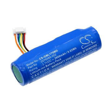 GE lääketieteellisen laitteen Mack Link yhteensopiva akku 2600mAh