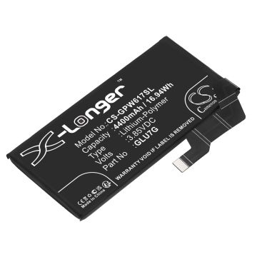 Google puhelimen Pixel 6a yhteensopiva akku 4400mAh