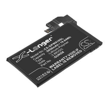 Google puhelimen Pixel 8 Pro yhteensopiva akku 5050mAh