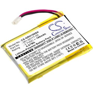 Garmin älykellojen Approach S10 / Approach S20 yhteensopiva akku 180mAh