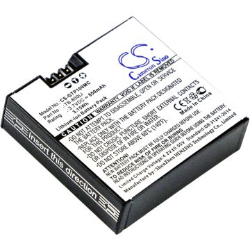 GOTOP kameroiden G1 yhteensopiva akku 850mAh