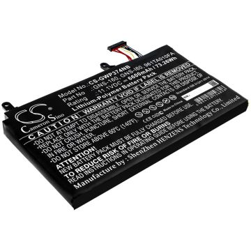 Gigabyte kannettavan tietokoneen P35X V6-PC4K4D / P35K-965-4702S yhteensopiva akku 6600mAh