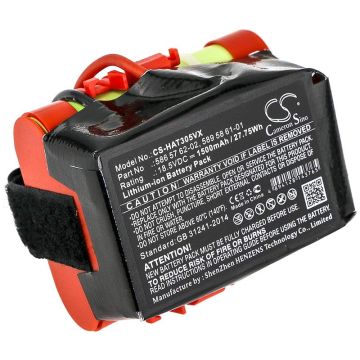 Husqvarna Automower 105, Automower 305, Automower 308 akku 1500mAh
