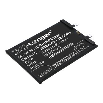 Honor puhelimen 60 Pro 5G / TNA-AN00 yhteensopiva akku 4800mAh