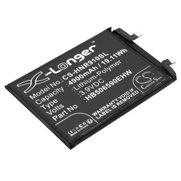 Honor puhelimen 90 Pro yhteensopiva akku 4900mAh