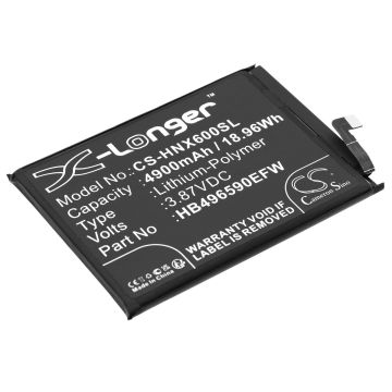 Honor puhelimen Play 20 / Changwan 20 yhteensopiva akku 4900mAh