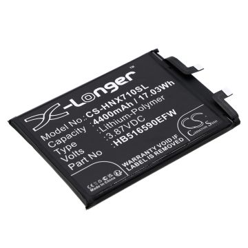 Honor puhelimen 70 Pro yhteensopiva akku 4400mAh