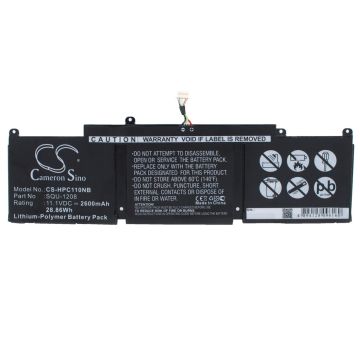 HP Chromebook 11, Chromebook 11 G1, Chromebook 11-1101 akku 2600 mAh