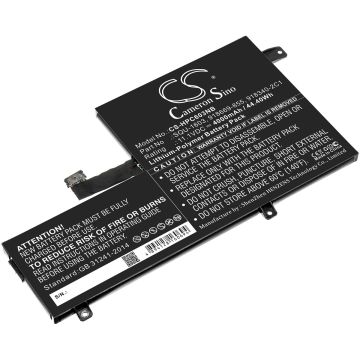 HP kannettavan tietokoneen 11 G5 EE Chromebook / Choromebook 11 G5 yhteensopiva akku 4000mAh