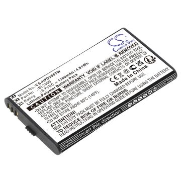 Hytera radiopuhelimen PD355 / PD365 yhteensopiva akku 1300mAh