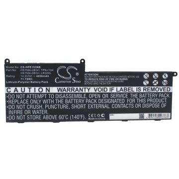 HP 15-3300, Envy 15-3000, Envy 15-3100 akku 4850mAH