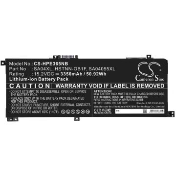 HP Envy X360 15 / SA04XL akku 3350mAh