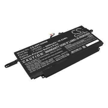 HP kannettavan tietokoneen Elite Dragonfly Folio G3 yhteensopiva akku 6600mAh