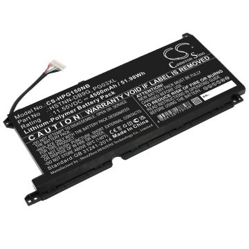 HP kannettavan tietokoneen Pavilion Gaming 15-ec0020ng / Pavilion Gaming 15-DK0397NIA yhteensopiva akku 4500mAh