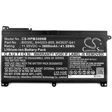 HP Pavilion X360 / Probook X360 11 G1 akku 3600 mAh