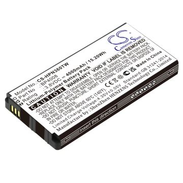 Hytera radiopuhelimen PNC360 / PNC360S yhteensopiva akku 4000mAh
