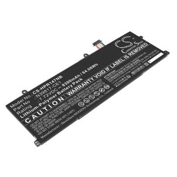 HP kannettavan tietokoneen Book pro 16 / Envy x360 2-in-1 16-ad0097nr yhteensopiva akku 8300mAh