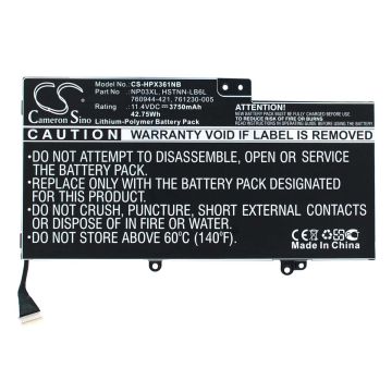 HP Envy X360, Pavilion X360 akku 3750 mAh