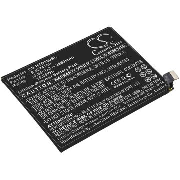 HTC älypuhelinten Desire 19S yhteensopiva akku 2650mAh