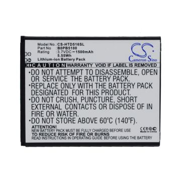 HTC D316, D316d, D516 akku 1500 mAh