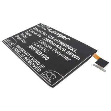 HTC One M8 (0PAJ5, 0PAJ500, E8) akku 2600 mAh